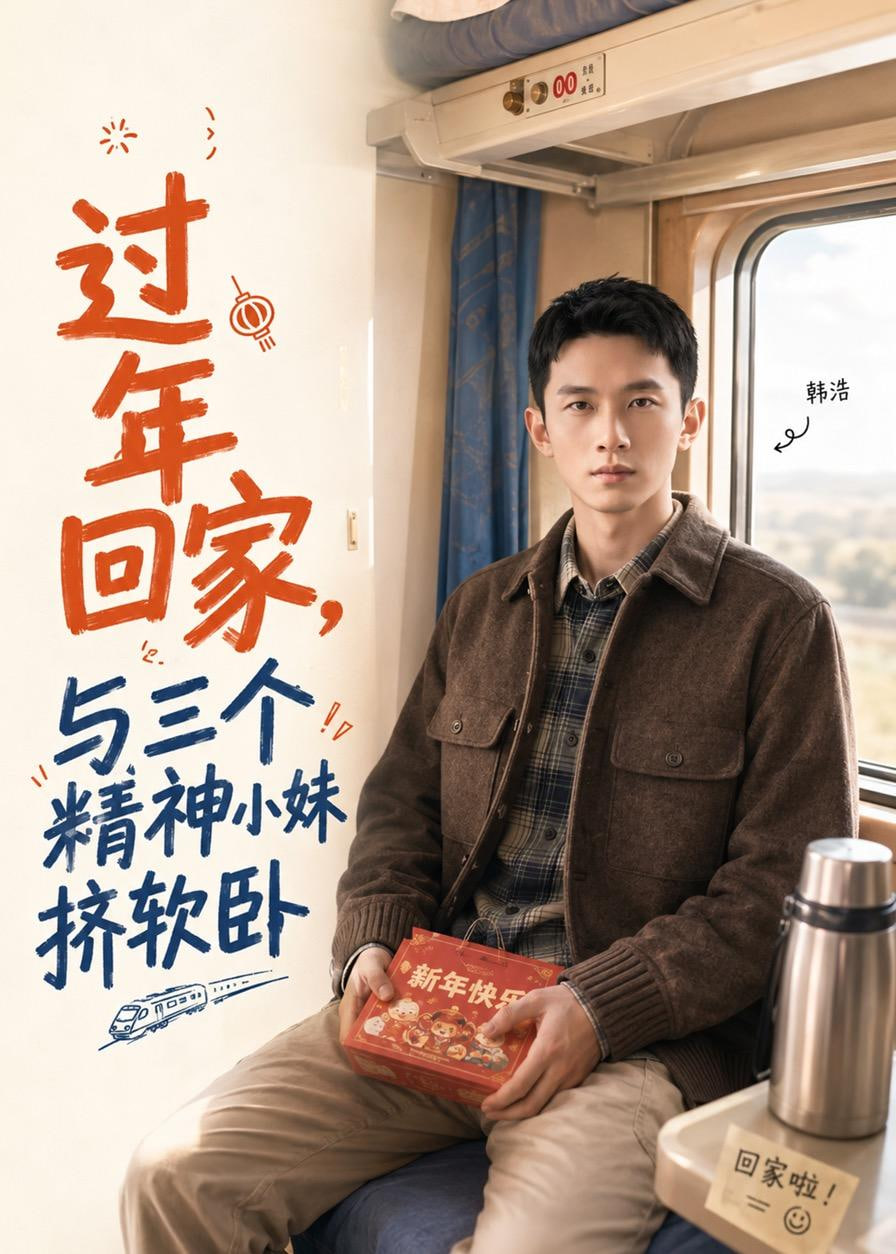 过年回家，与三个精神小妹挤软卧(全集)