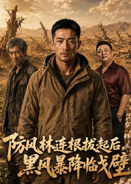 防风林连根拔起后，黑风暴降临戈壁(全集)